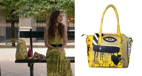 chanel egyptian brooch emily in paris|emily in Paris Chanel bag.